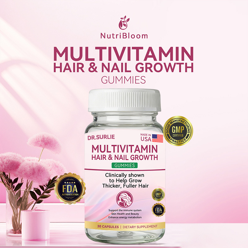 DR.SURLIE Multivitamin Hair & Nail Growth Gummies